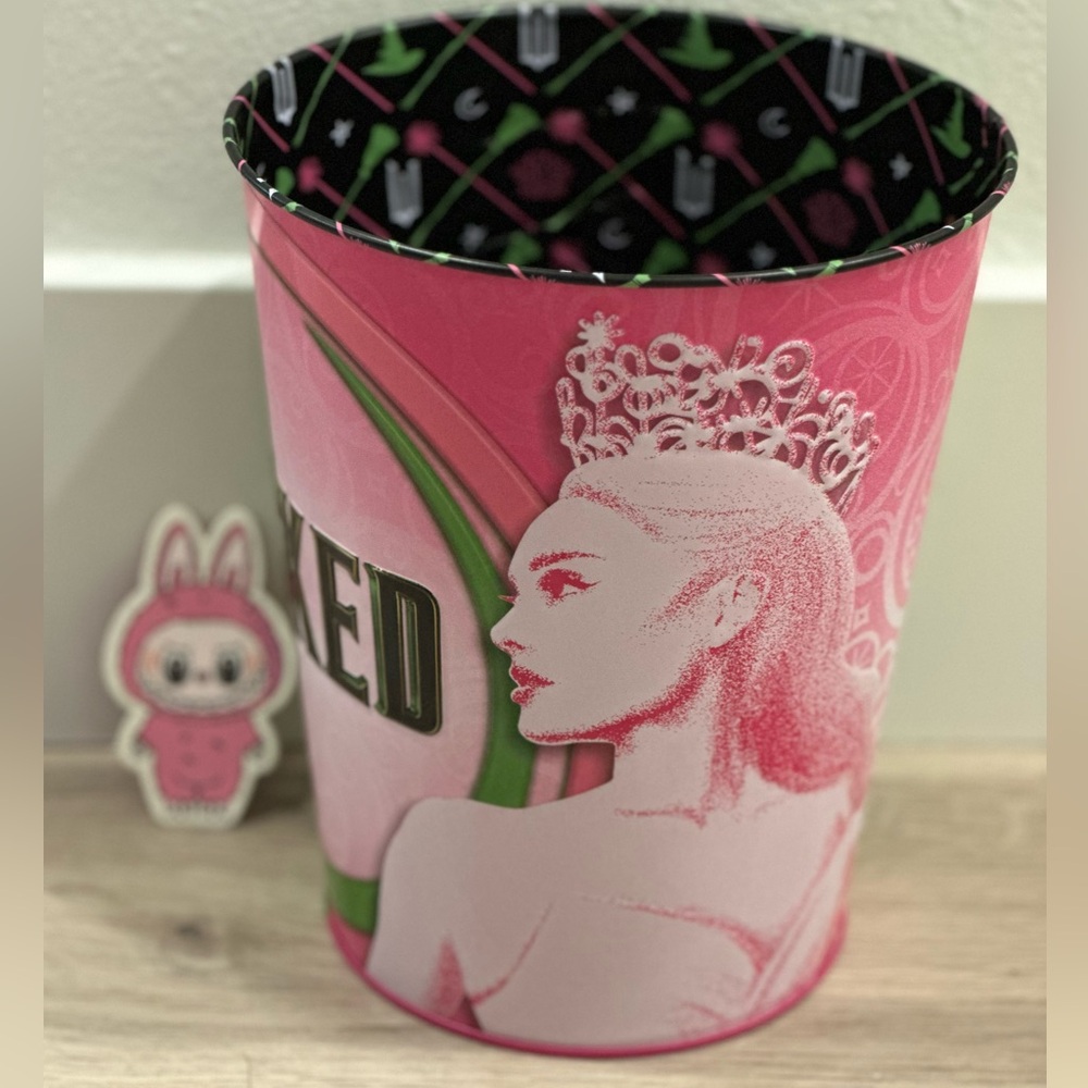 Cinemark Exclusive Wicked Movie Glinda Elphaba Popcorn Tin